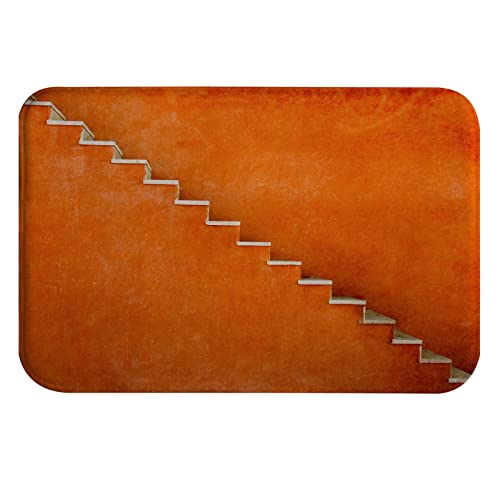 A.Monamour rutschfest Saugfähig Badematte Orange Wand Mit Treppe Textur Hintergrund Abstrakte Kunst Weich Flanell Badezimmerteppich Badteppich Badvorleger Badewanne Dusche Duschvorleger 40x120cm A.Monamour rutschfest Saugfähig Badematte Orange Wand Mit Treppe Textur Hintergrund Abstrakte Kunst Weich Flanell Badezimmerteppich Badteppich Badvorleger Badewanne Dusche Duschvorleger 40x120cm von A.Monamour