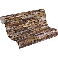 Homemaison - Tapete Stein Vlies Best of Wood`n Stone 2nd Edition 10,05x0,53 914217 von HOMEMAISON
