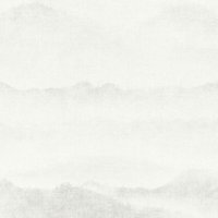 Asiatische Tapete in Aquarell Optik | Hellgraue Vliestapete mit Wasserfarben Wolken Muster | Büro und Schlafzimmer Vliestapete mit Vinyl - Grau von A.S. CREATIONS