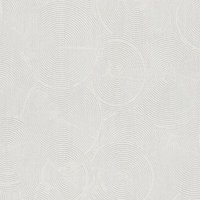 Ethno Tapete weiß grau Helle Vliestapete mit Kreis Design Afrikanische Vlies Mustertapete mit Teller Muster für Küche und Esszimmer - White von BRICOFLOR