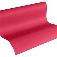 A.s.creations - Tapete einfarbig Tapete uni Rot Vliestapete Rot 342772 | 1 Rolle = 10,05 x 0,53 m - Rot von A.S. CREATIONS