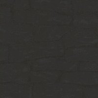 Bricoflor - Vlies Steintapete in Schwarz Steinmauer Tapete mit Vinyl ideal für Küche und Schlafzimmer Dunkle Vliestapete in Steinoptik - Black von BRICOFLOR