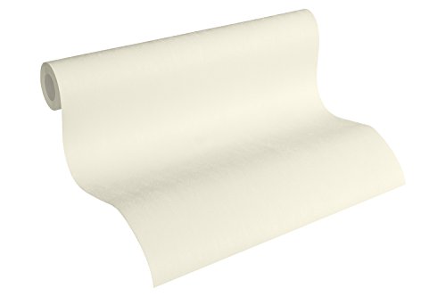 Designdschungel by Laura N. Vliestapete Tapete Unitapete 10,05 m x 0,53 m creme Made in Germany 346070 3460-70 von A.S. Création