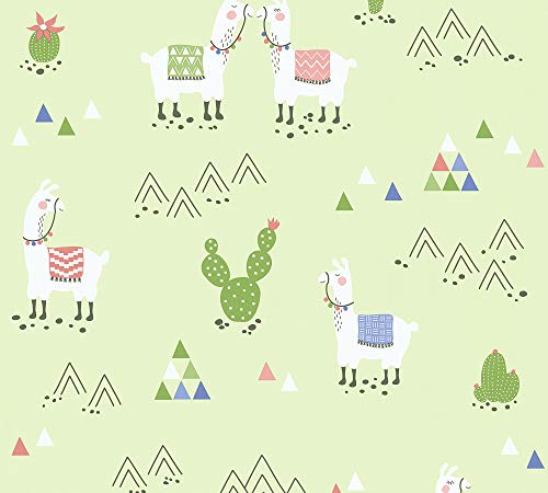 A.S. Création Vliestapete Boys & Girls 6 Tapete mit Lamas 10,05 m x 0,53 m grün Made in Germany 369852 36985-2 A.S. Création Vliestapete Boys & Girls 6 Tapete mit Lamas 10,05 m x 0,53 m grün Made in Germany 369852 36985-2 von A.S. Création