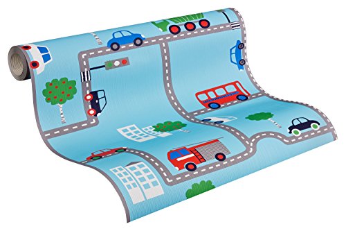 A.S. Création Tapete Boys & Girls 5 Papiertapete Kindertapete 10,05 m x 0,53 m blau bunt 936321 A.S. Création Tapete Boys & Girls 5 Papiertapete Kindertapete 10,05 m x 0,53 m blau bunt 936321 von A.S. Création