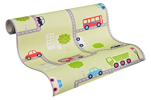 A.S. Création Tapete Boys & Girls 5 Papiertapete Kindertapete 10,05 m x 0,53 m bunt grün 936322 A.S. Création Tapete Boys & Girls 5 Papiertapete Kindertapete 10,05 m x 0,53 m bunt grün 936322 von A.S. Création
