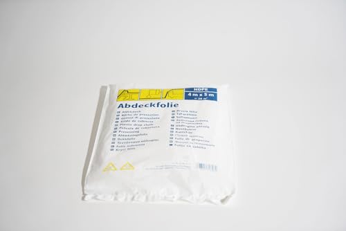 A.S. Création Abdeckfolie transparente Staubschutzfolie Allzweck-Folie Malerplane - Malerfolie für Renovierung und Umzug - transparent - 4,00 m x 5,00 m - 902314 A.S. Création Abdeckfolie transparente Staubschutzfolie Allzweck-Folie Malerplane - Malerfolie für Renovierung und Umzug - transparent - 4,00 m x 5,00 m - 902314 von A.S. Création