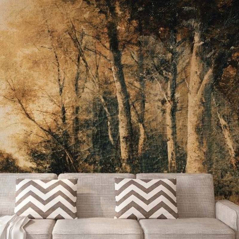 A.S. Creation | Atelier 47 | DD117410 | Fototapete | Vlies | 400 x 270 cm | Wald & Pflanzen | Beige von A.S. Creation