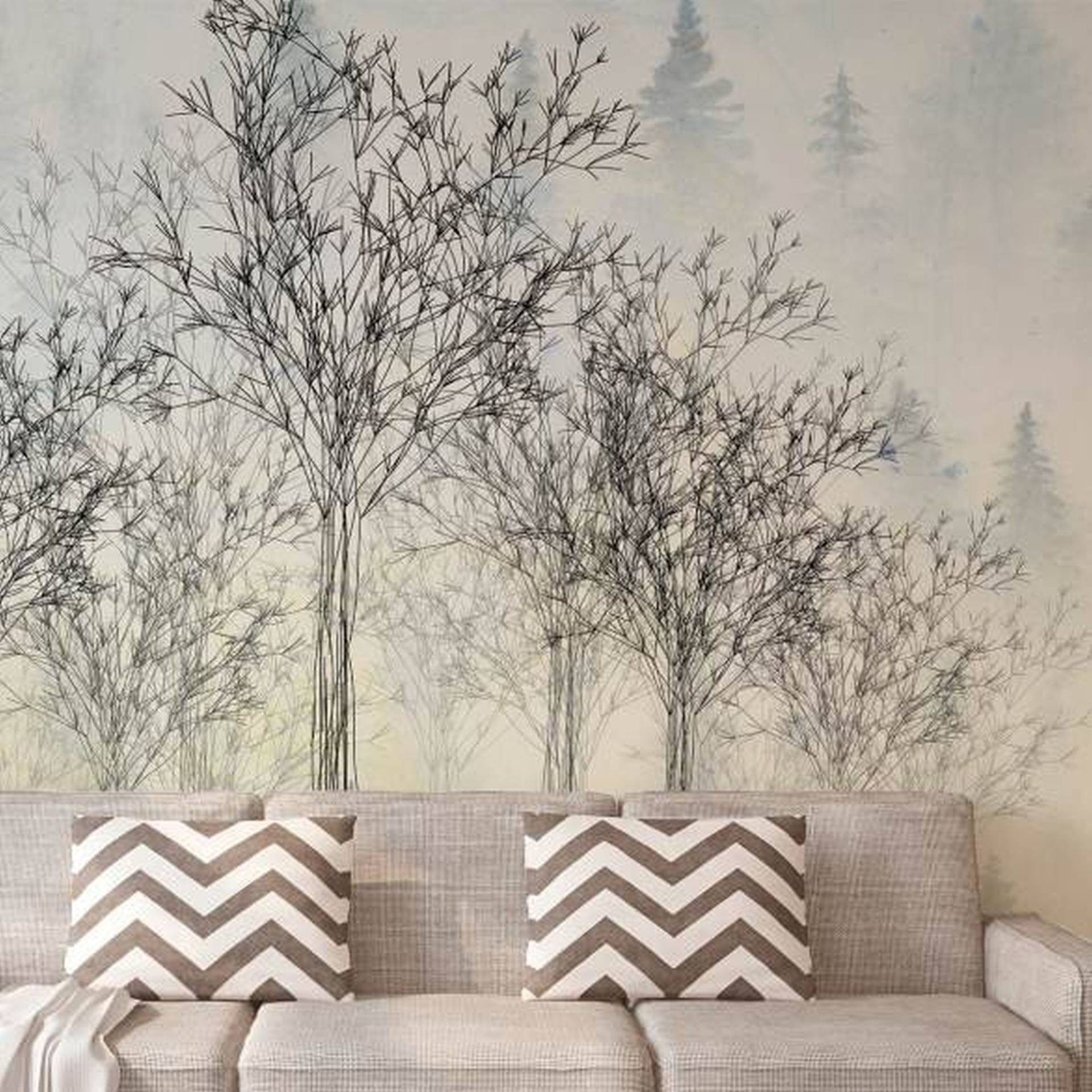 A.S. Creation | Atelier 47 | DD118015 | Fototapete | Vlies | 400 x 270 cm | Wald & Pflanzen | Blau A.S. Creation | Atelier 47 | DD118015 | Fototapete | Vlies | 400 x 270 cm | Wald & Pflanzen | Blau von A.S. Creation