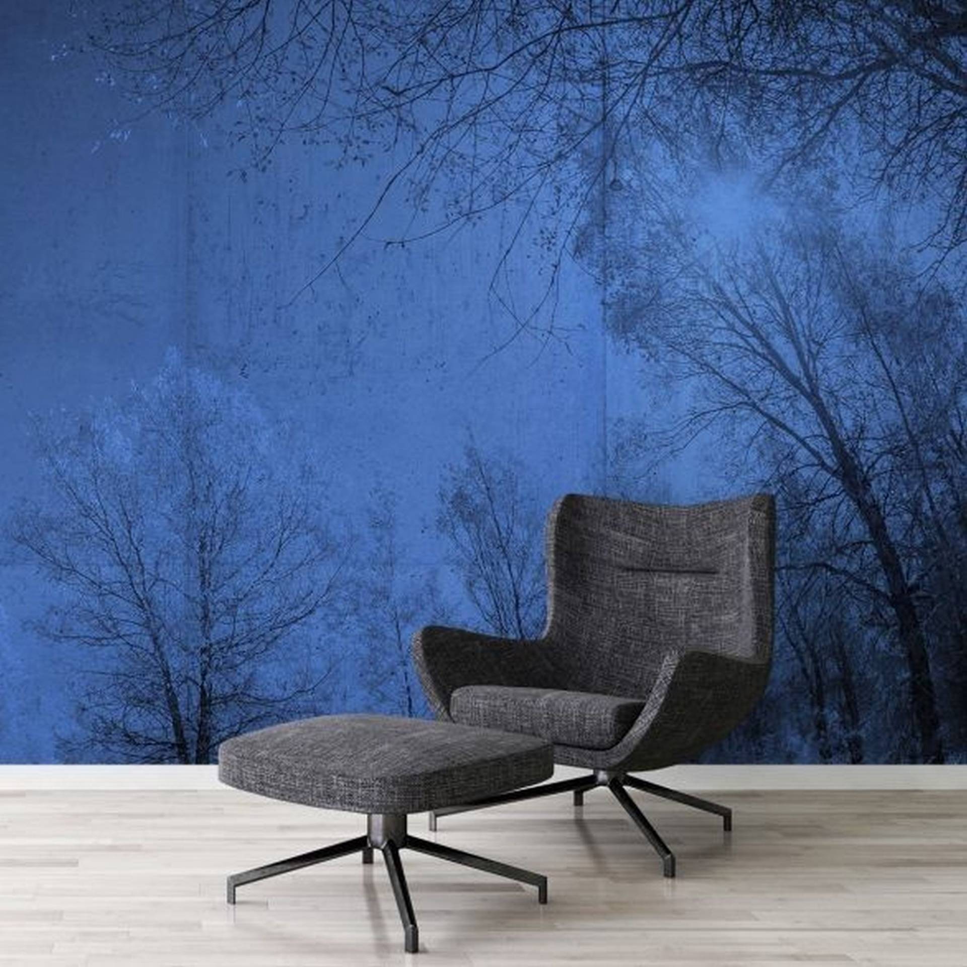 A.S. Creation | Atelier 47 | DD118025 | Fototapete | Vlies | 400 x 270 cm | Wald & Pflanzen | Blau A.S. Creation | Atelier 47 | DD118025 | Fototapete | Vlies | 400 x 270 cm | Wald & Pflanzen | Blau von A.S. Creation