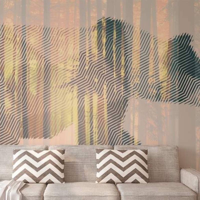 A.S. Creation | Atelier 47 | DD118115 | Fototapete | Vlies | 400 x 270 cm | Wald & Pflanzen | Orange A.S. Creation | Atelier 47 | DD118115 | Fototapete | Vlies | 400 x 270 cm | Wald & Pflanzen | Orange von A.S. Creation