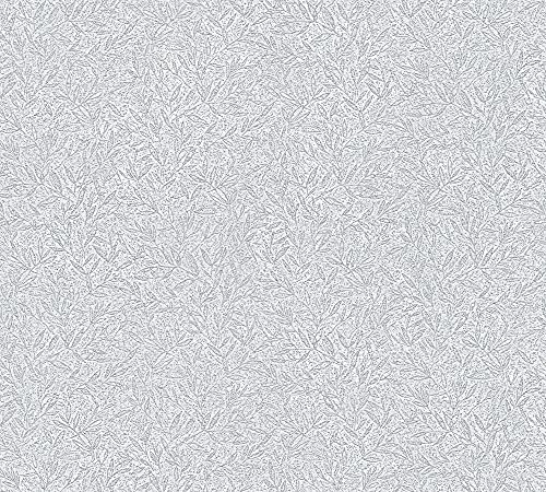 A.S. Création Blumentapete Attractive Tapete mit Blättern Vliestapete silber weiß matt glänzend fein strukturiert 378371 A.S. Création Blumentapete Attractive Tapete mit Blättern Vliestapete silber weiß matt glänzend fein strukturiert 378371 von A.S. Création