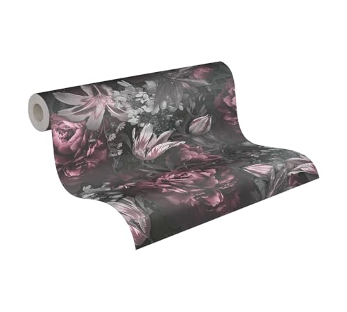 A.S. Création Blumentapete mit Rosen Rosa Grau Schwarz PintWalls 385093 Vliestapete Floral 10,05x0,53m Made in Germany A.S. Création Blumentapete mit Rosen Rosa Grau Schwarz PintWalls 385093 Vliestapete Floral 10,05x0,53m Made in Germany von A.S. Création