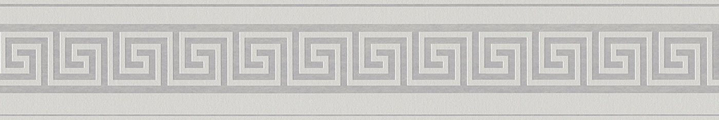 A.S. Création Bordüre Only Borders 11, strukturiert, Motiv, geometrisch, grafisch, Tapete Bordüre Geometrische Bordüre Metallic von A.S. Création