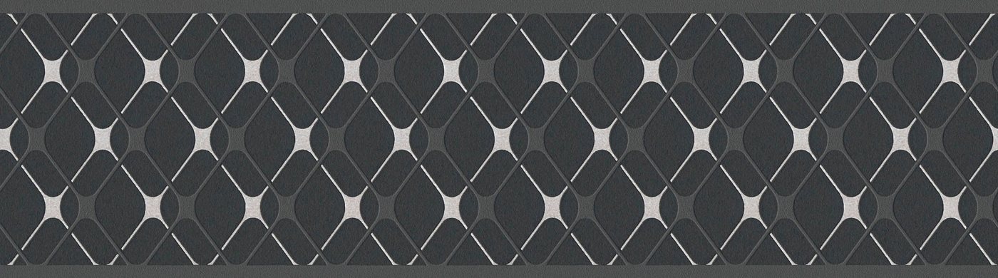A.S. Création Bordüre Only Borders 11, leicht strukturiert, geometrisch, grafisch, metallic, Tapete Bordüre Geometrische Bordüre Metallic Borte Wohnzimmer Flur A.S. Création Bordüre Only Borders 11, leicht strukturiert, geometrisch, grafisch, metallic, Tapete Bordüre Geometrische Bordüre Metallic Borte Wohnzimmer Flur von A.S. Création