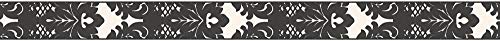 A.S. Création Bordüre Only Borders 9 Borte 5,00 m x 0,05 m schwarz weiß Made in Germany 962141 96214-1 von A.S. Création