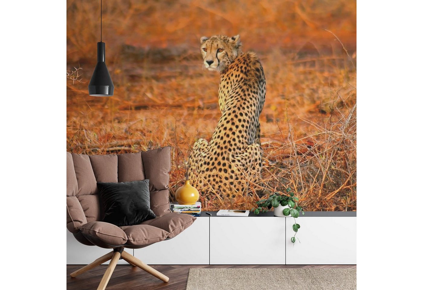 A.S. Création Fototapete, Vlies Foto Tapete Leopard Leopard Safari DD118918 Tiere Designwalls von A.S. Création