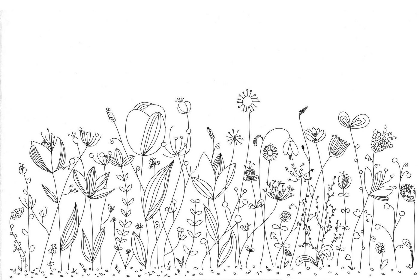A.S. Création Fototapete A.S. Création XXL 5 Fototapete, Blumen, 4m x 2,67m von A.S. Création