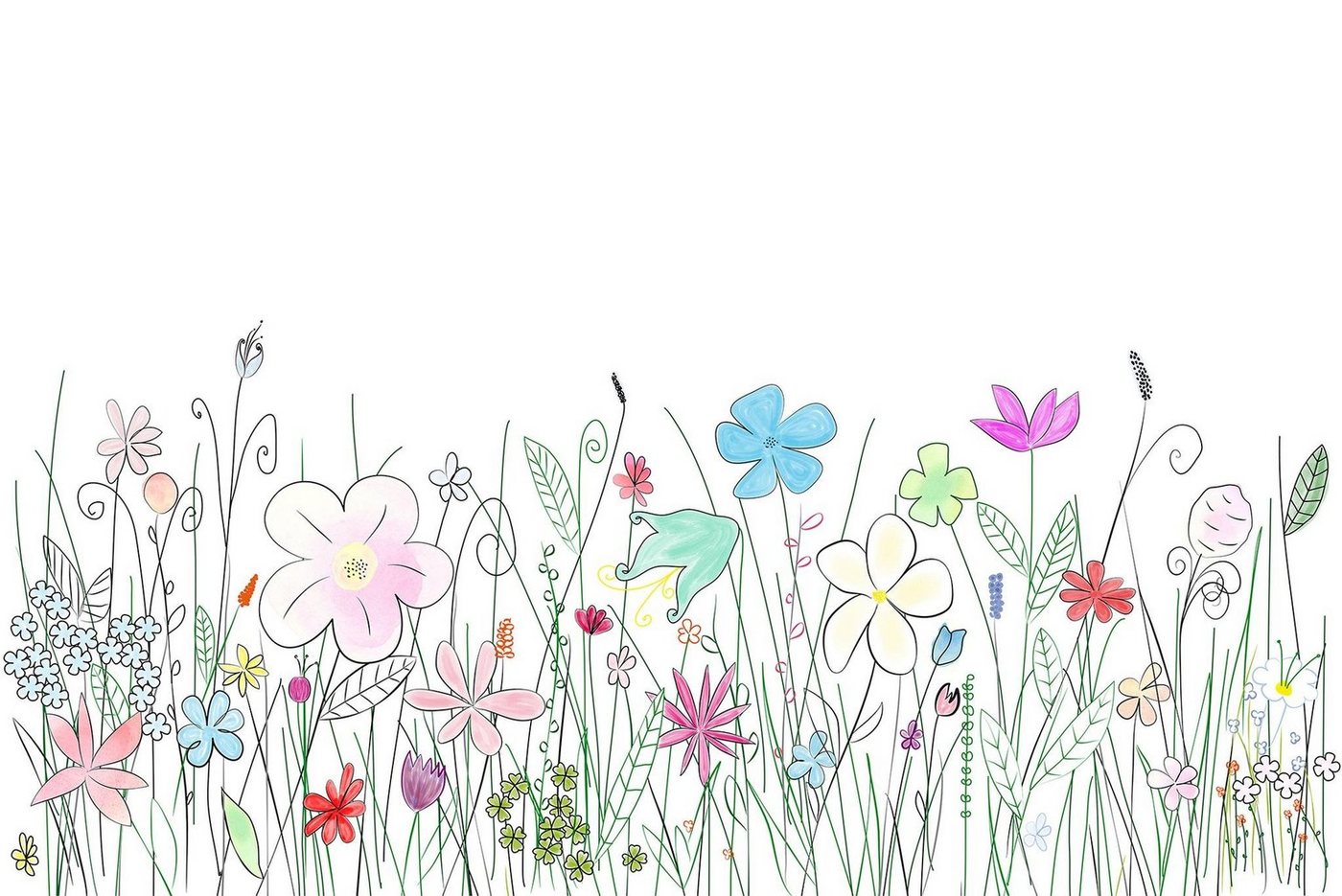 A.S. Création Fototapete A.S. Création XXL 5 Fototapete, Blumen, 4m x 2,67m von A.S. Création
