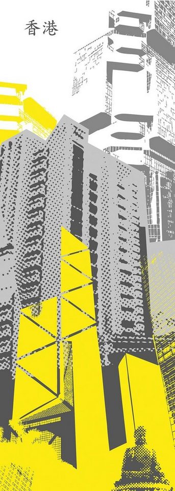 A.S. Création Fototapete A.S. Création XXL 5 Fototapete, Hongkong, 1m x 2,8m von A.S. Création