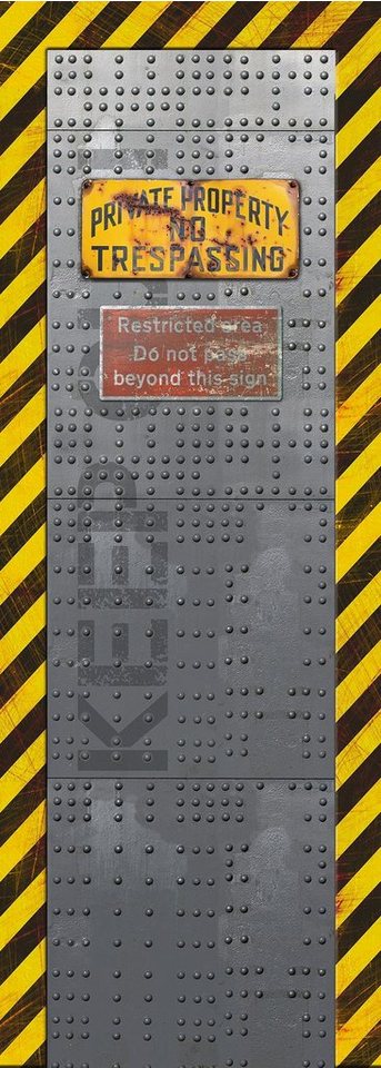 A.S. Création Fototapete A.S. Création XXL 5 Fototapete, Metallplatten, 1m x 2,8m von A.S. Création