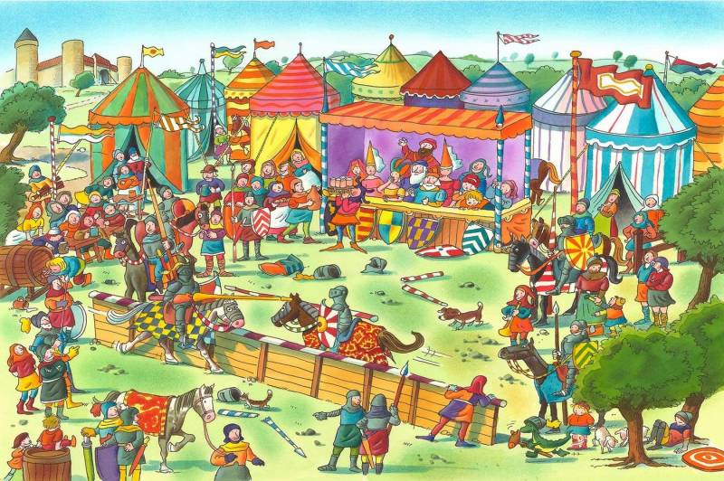 A.S. Création Fototapete A.S. Création XXL 5 Fototapete, Mittelaltermarkt, 4m x 2,67m A.S. Création Fototapete A.S. Création XXL 5 Fototapete, Mittelaltermarkt, 4m x 2,67m von A.S. Création