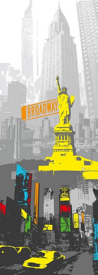 A.S. Création Fototapete A.S. Création XXL 5 Fototapete, New York, 1m x 2,8m von A.S. Création