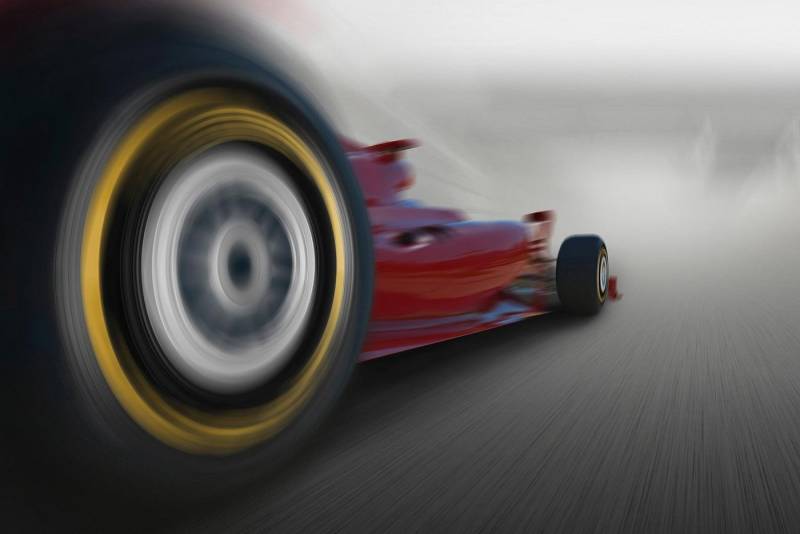 A.S. Création Fototapete A.S. Création XXL 5 Fototapete, Rennauto, 4m x 2,67m von A.S. Création