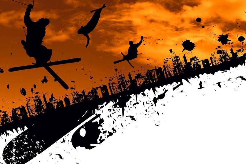 A.S. Création Fototapete A.S. Création XXL 5 Fototapete, Skateboarder, 4m x 2,67m von A.S. Création