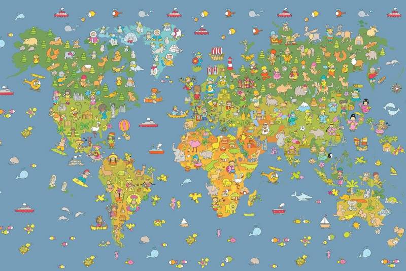 A.S. Création Fototapete A.S. Création XXL 5 Fototapete, Weltkarte, 4m x 2,67m A.S. Création Fototapete A.S. Création XXL 5 Fototapete, Weltkarte, 4m x 2,67m von A.S. Création