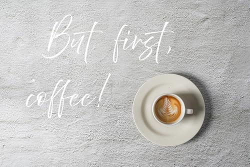 A.S. Création Fototapete First Coffee I 3,75 m x 2,50 m - WALLLOVE Tapete Kaffee in Grau, Weiß inkl. Kleister - DD129609 A.S. Création Fototapete First Coffee I 3,75 m x 2,50 m - WALLLOVE Tapete Kaffee in Grau, Weiß inkl. Kleister - DD129609 von A.S. Création