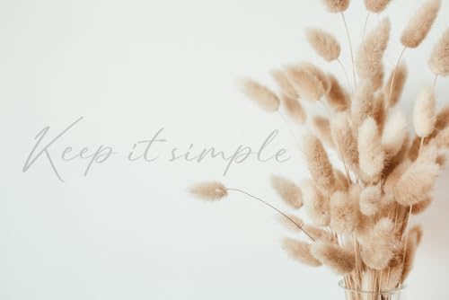 A.S. Création Fototapete Keep It Simple 3,75 m x 2,50 m - WALLLOVE Tapete Natur in Weiß, Beige inkl. Kleister- DD129613 von A.S. Création