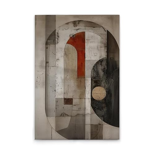A.S. Création Leinwandbild Abstrakte Formen - Wandbild in Beige, Schwarz - 80 x 120 cm - DD133223 von A.S. Création