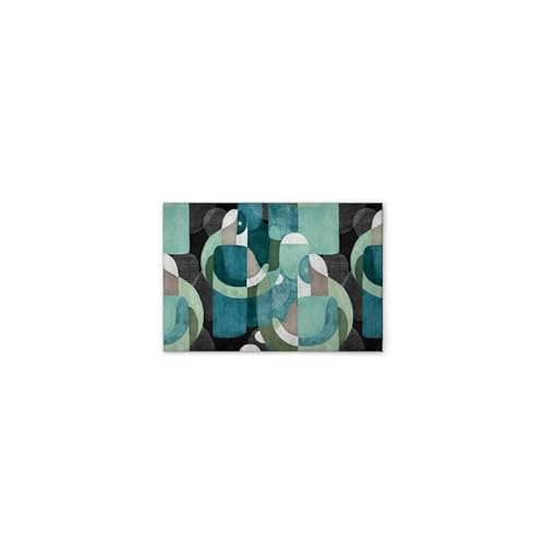 A.S. Création Leinwandbild Abstrakte Formen - Wandbild in Grün, Blau - 60 x 40 cm - DD132434 von A.S. Création