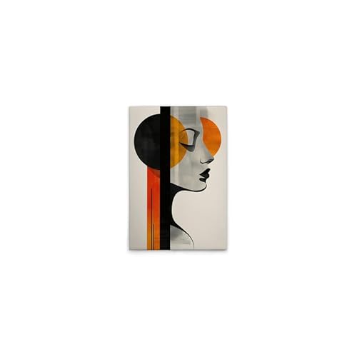 A.S. Création Leinwandbild Frau mit Formen - Wandbild in Creme, Schwarz - 40 x 60 cm - DD133177 von A.S. Création