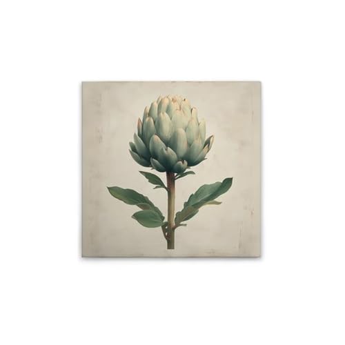 A.S. Création Leinwandbild Küchenmotiv Artischocke - Wandbild in Creme, Beige - 30 x 30 cm - DD132923 von A.S. Création