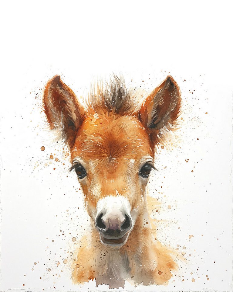A.S. Création Leinwandbild Leinwand Foal 60 x 90 cm von A.S. Création