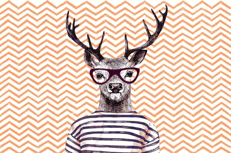 A.S. Création Leinwandbild Leinwand Modern Deer II 60 x 40 cm von A.S. Création