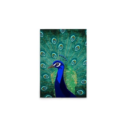 A.S. Création Leinwandbild Pfau Gemälde - Wandbild in Grün, Blau - 50 x 75 cm - DD131883 A.S. Création Leinwandbild Pfau Gemälde - Wandbild in Grün, Blau - 50 x 75 cm - DD131883 von A.S. Création