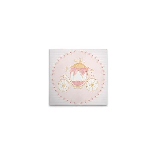 A.S. Création Leinwandbild Prinzessinnen - Wandbild in Beige, Gelb - 40 x 40 cm - DD129454 von A.S. Création