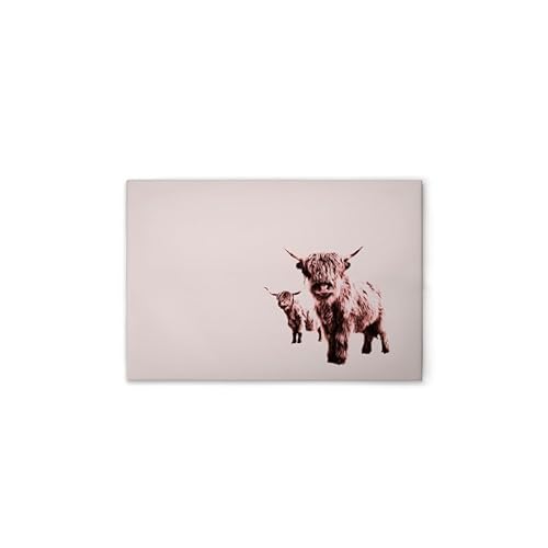A.S. Création Leinwandbild Tiere Kühe - Wandbild in Beige, Braun - 70 x 50 cm - DD132245 von A.S. Création