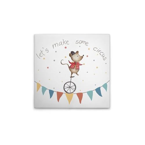 A.S. Création Leinwandbild Zirkus Wimpel Kinderzimmer - Wandbild in Bunt, Blau - 30 x 30 cm - DD129378 A.S. Création Leinwandbild Zirkus Wimpel Kinderzimmer - Wandbild in Bunt, Blau - 30 x 30 cm - DD129378 von A.S. Création
