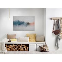 A.S. Création Leinwandbild "daydream", Kunst-Abstrakt-Kinder, (1 St.), Keilrahmen Bild Farben Grau Bunt Leinwand-Bild Wohnzimmer modern Wand von A.S. Création