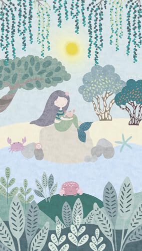 A.S. Création Kinderzimmer-Tapete Lilly & Luis - Strapazierfähige Vliestapete in Meerjungfrau-Optik - 1,59 m x 2,80 m - Bunt - Made in Germany – 770671 A.S. Création Kinderzimmer-Tapete Lilly & Luis - Strapazierfähige Vliestapete in Meerjungfrau-Optik - 1,59 m x 2,80 m - Bunt - Made in Germany – 770671 von A.S. Création