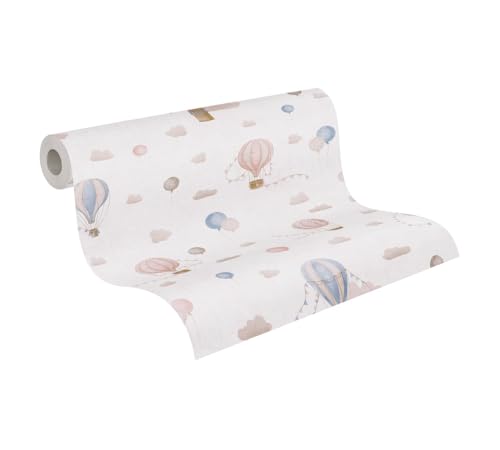 A.S. Création Kinderzimmer-Tapete Lilly & Luis - Strapazierfähige Vliestapete in Wolken-Optik - 10,05 m x 0,53 m - Blau, Creme, Rosa - Made in Germany – 770771 A.S. Création Kinderzimmer-Tapete Lilly & Luis - Strapazierfähige Vliestapete in Wolken-Optik - 10,05 m x 0,53 m - Blau, Creme, Rosa - Made in Germany – 770771 von A.S. Création