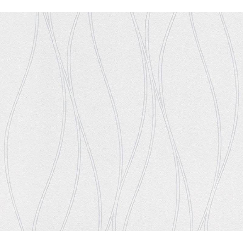 A.S. Création Meistervlies 6 überstreichbare Tapete im Putz-Look - weiß-überstreichbar 2 - Breite 1,06 m - Rollenlänge 25,00 m von A.S. Création