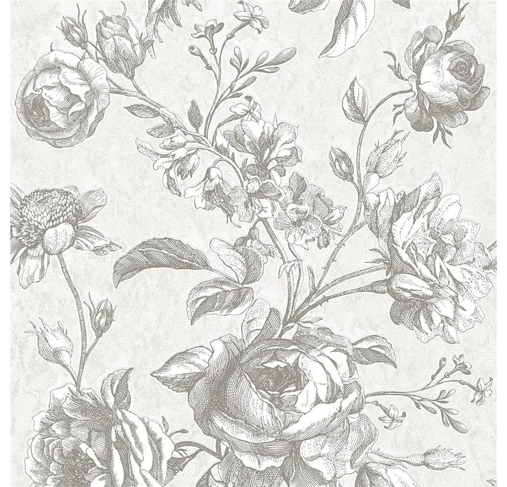 A.S. Création Mustertapete Blumentapete Vliestapete My Home My Spa Grau 10.05 x 0.53m Blumen A.S. Création Mustertapete Blumentapete Vliestapete My Home My Spa Grau 10.05 x 0.53m Blumen von A.S. Création