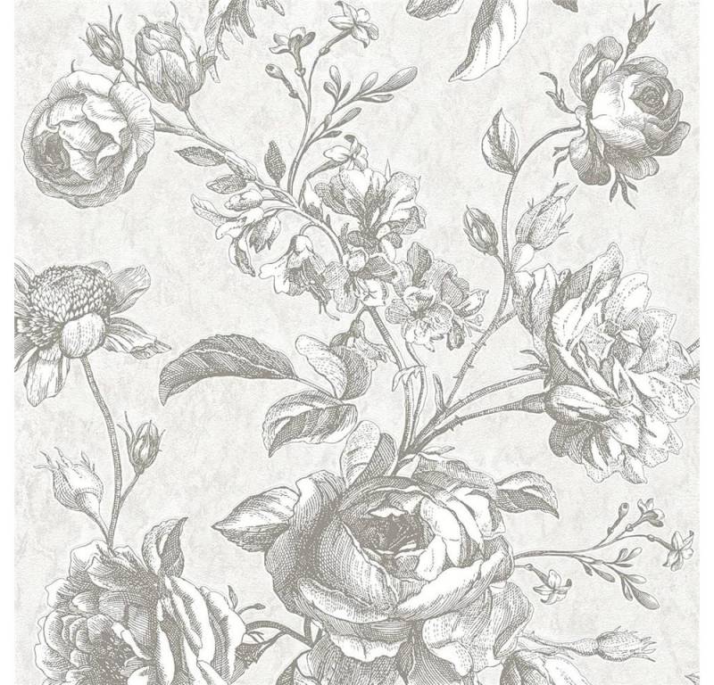 A.S. Création Mustertapete Blumentapete Vliestapete My Home My Spa Grau 10.05 x 0.53m Blumen A.S. Création Mustertapete Blumentapete Vliestapete My Home My Spa Grau 10.05 x 0.53m Blumen von A.S. Création