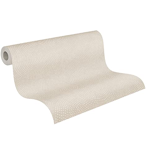 A.S. Création Mustertapete Cuba Tapete Vliestapete beige creme metallic leicht glänzend matt fein strukturiert 380272 38027-2, 10.05 m x 0.53 m A.S. Création Mustertapete Cuba Tapete Vliestapete beige creme metallic leicht glänzend matt fein strukturiert 380272 38027-2, 10.05 m x 0.53 m von A.S. Création
