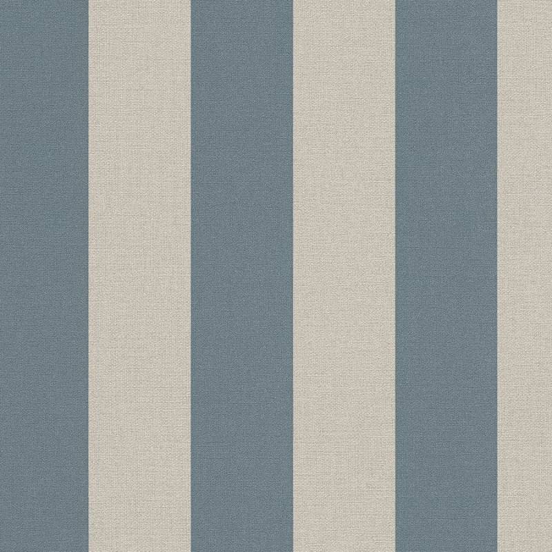 A.S. Creation | Natural Living | 386651 | Vliestapete | Streifentapete | 10.05 x 0.53 m | Blau von A.S. Creation